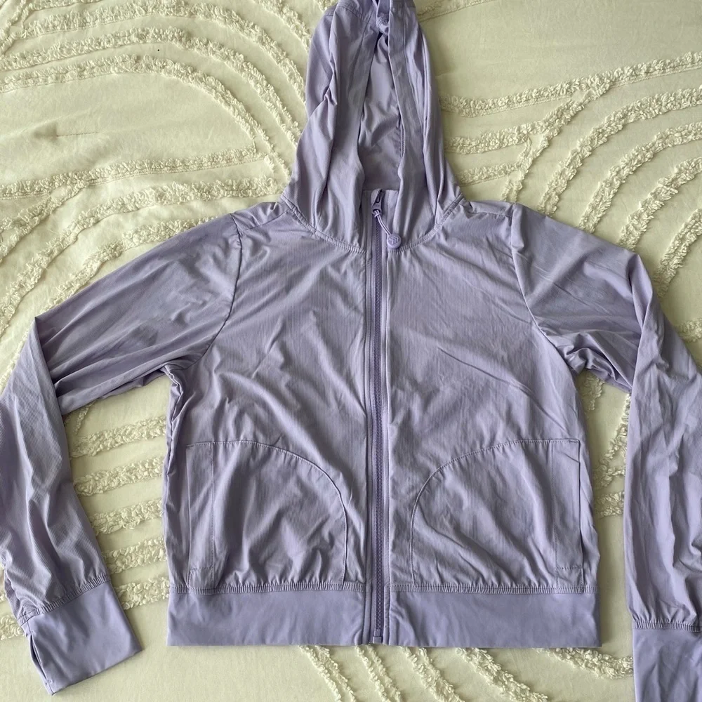 Light Purple Zip-Up Hoodie All in Motion